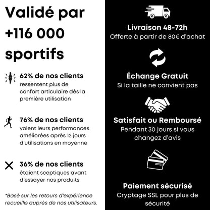 Maintien de compression Été V2 pour Genoux et Jambes